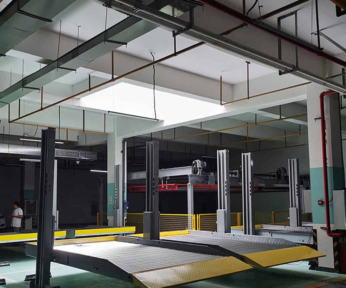 雙層升降式立體停車場長租